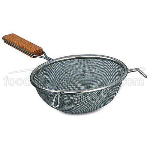 Alegacy Stainless Steel Fine Single Mesh Strainer, 10 1/4 Inch Bowl Size