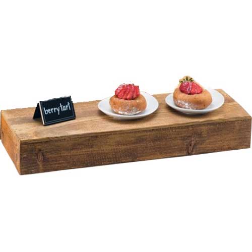 Cal Mil Madera Reclaimed Wood Rectangle Riser, 20.5 x 7 x 3.25 inch ...