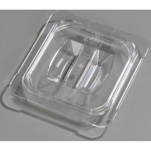 Carlisle Polycarbonate Clear Universal Handled Lid Only, 6 3/4 X 6 3/8 Inch