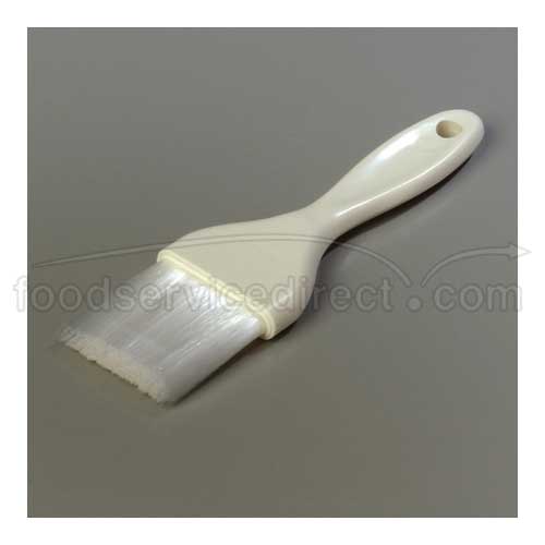 Sparta White Galaxy Flat Pastry Brush, 2 Inch Wide With Nylon Bristle