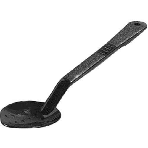 Carlisle Black High Heat Perforated Serving Spoon 13 Inch