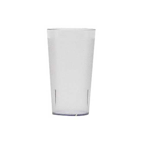 Cambro Colorware Clear San Plastic Tumbler, 12.6 Ounce Capacity -- 72 Per Case