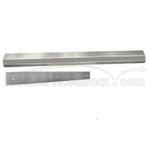 Stainless Steel Wall Bumber Guard. Size 2X4X48.