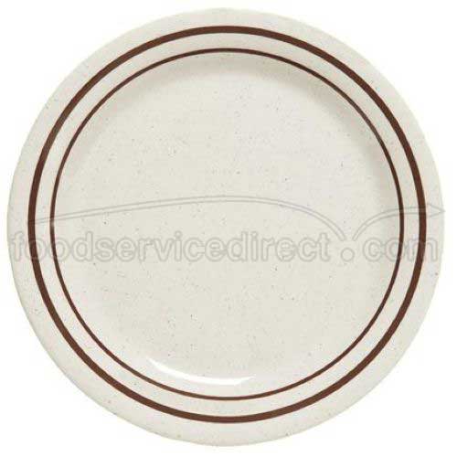 Get Enterprises Inc Ultraware Centennial Series Melamine Round Plate, 10 Inch -- 12 Per Case