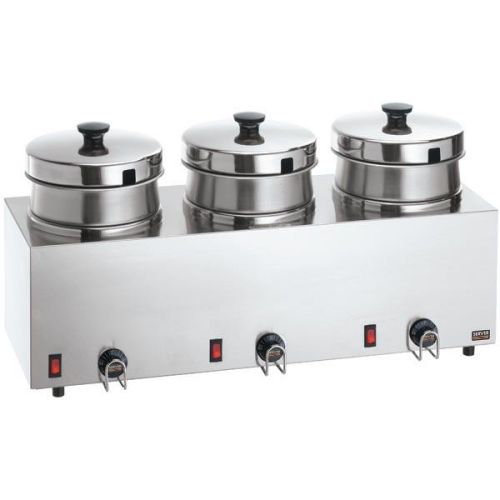 Server Triple Well Food Warmer Server, 1500 Watt