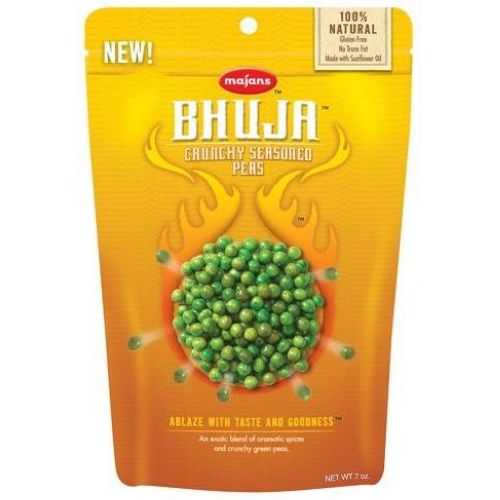 Bhuja Crunchy Seasoned Pea, 7 Ounce -- 6 Per Case