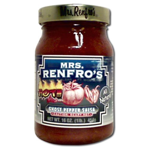 Mrs. Renfro's Ghost Pepper Salsa, 16 Ounce -- 6 Per Case