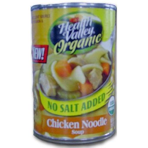 Health Valley Organic Chicken Noodle Soup, 15 Ounce -- 12 per case.