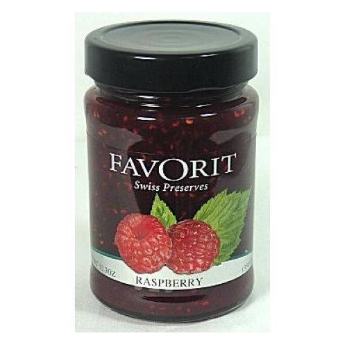 Favorit Raspberry Preserve, 12.3 Ounce -- 6 per case.
