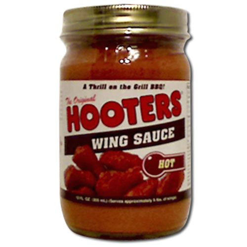 Hooters Wing Sauce Hot, 12 Ounce -- 6 Per Case