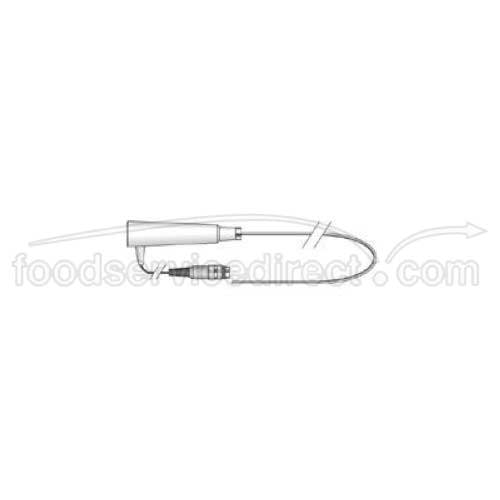Comark Type T Thermocouple Flexible Deep Fat Immersion Probe - Lumberg Connector, 500 Millimeter Stem -- 2 per case
