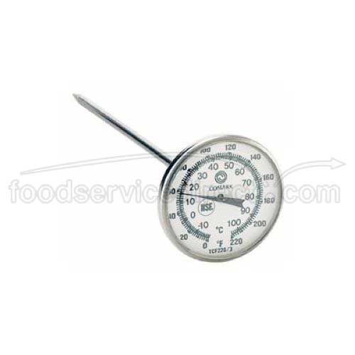 Comark Pocket Dial Food Thermometer - 0 To 220 Degree Fahrenheit -- 24 per case