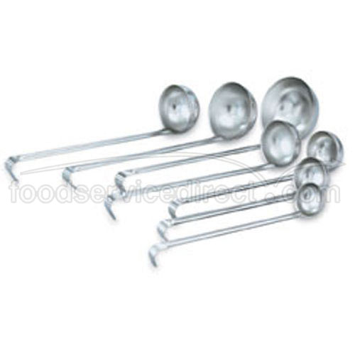 Vollrath Economy One-piece Ladles, 18-0 Stainless Steel, Mirror Finish, Capacity 1 Ounce