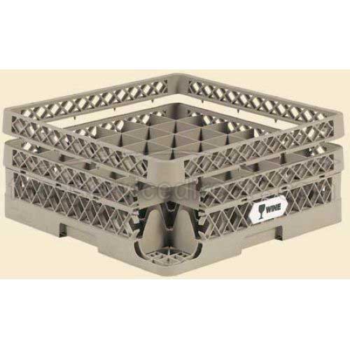Traex Rack Master Glass Rack with 1 Extender, Beige -- 2 per case