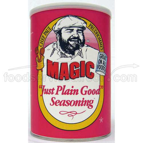 Chef Paul Prudhommes Just Plain Good Magic - 24 oz. can, 4 cans per case