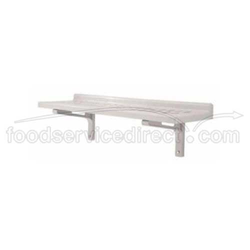Cambro Camshelving Speckled Gray Slotted Wall Shelf Kit, 14 X 48 Inch