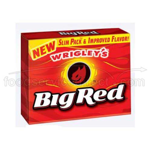 Big Red Gum, 3 Count -- 20 Per Case