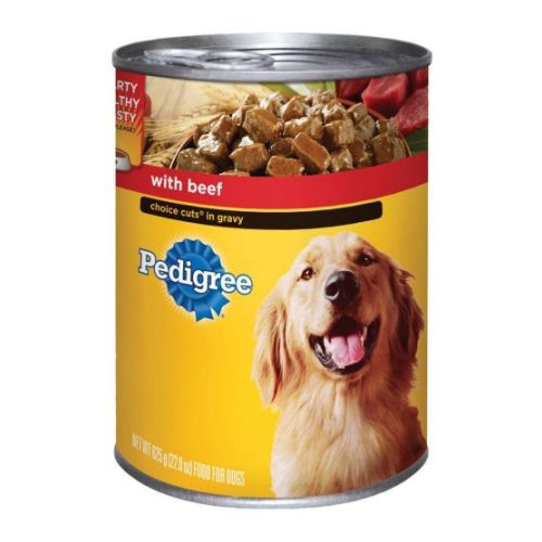 Pedigree Choice Cuts In Gravy Complete Nutrition With Beef For Dog, 22 Ounce -- 12 Per Case