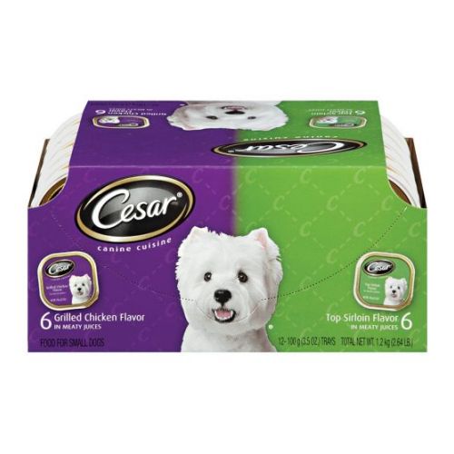 Cesar Canine Cuisine Top Sirloin And Grilled Chicken Food For Small Dogs, 3.06 Pound -- 2 Per Case