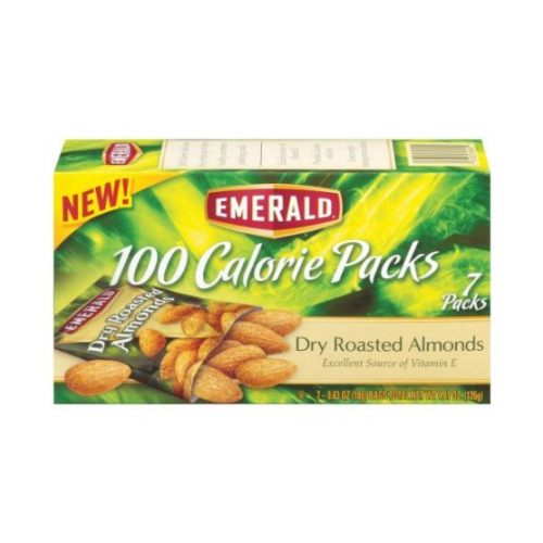 Emerald Dry Roasted Almonds, 0.63 Ounce, 7 Count -- 12 Per Case