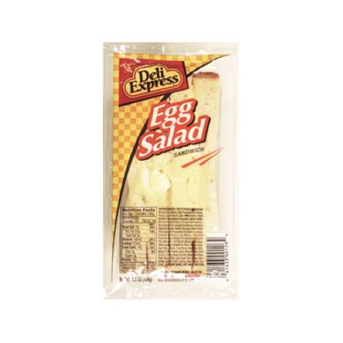 Deli Express Salad Wedge Egg Sandwich, 4 Ounce -- 10 Per Case