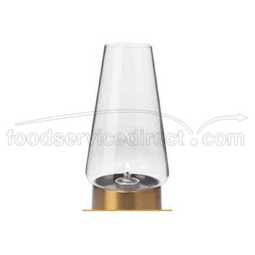 Hollowicks Clear Conical Chimney Globe Only, 6 3/4 Inch Height