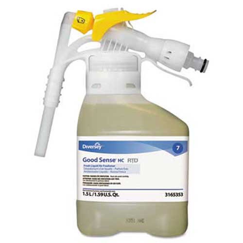 Good Sense Liquid Odor Counteractant, Fresh, 1.5 L RTD Bottle, 2/Carton Good Sense Liquid Odor Counteractant, Fresh, 1.5 L RTD Bottle, 2/Carton