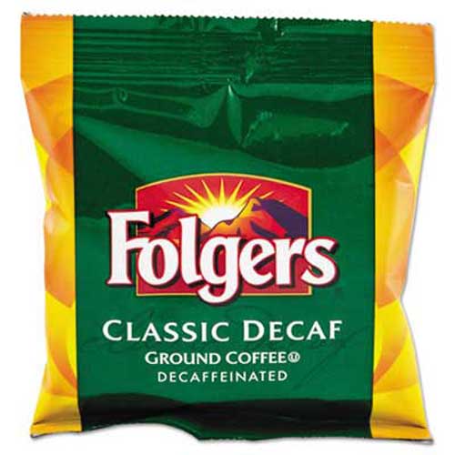Ground Coffee, Fraction Pack, Classic Roast Decaf, 1.5oz, 42/Carton Ground Coffee, Fraction Pack, Classic Roast Decaf, 1.5oz, 42/Carton
