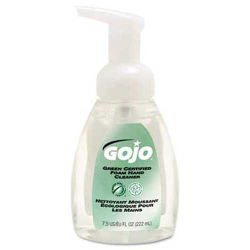 Green Certified Foam Soap, Fragrance-Free, 7.5 oz Pump Bottle
