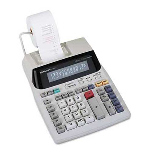 EL-1801V Two-Color Printing Calculator, Black/Red Print, 2.1 Lines/Sec