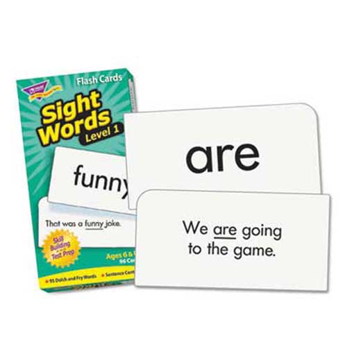 TREND Skill Drill Flash Cards, 3 3/8 inch x 6 1/4 inch, Sight Words Set ...