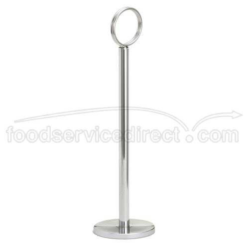 Tablecraft Chrome Plated Card Holder, 2.175 X 2.175 X 8.125 Inch