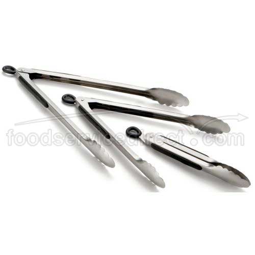 Tablecraft Stainless Steel Heavy Ergonomic Locking Tong, 1.25 X 1.5 X 15.375 Inch -- 12 Per Case