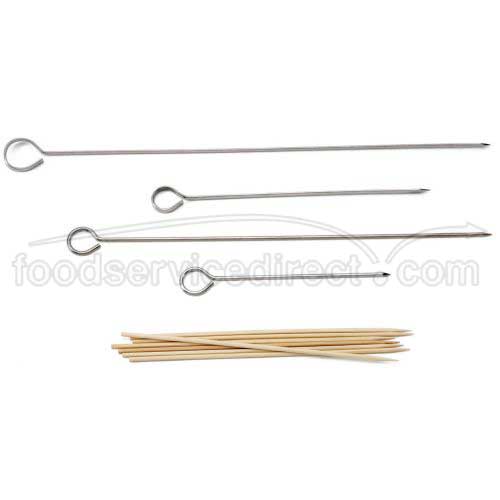 Tablecraft Stainless Steel Oval Skewer, 6 Inch -- 60 Per Case