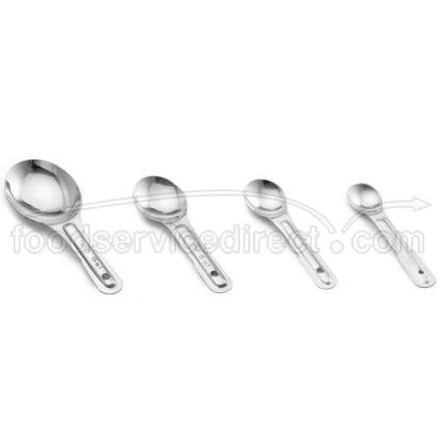 Tablecraft 1 Size Stainless Steel Measuring Spoon, 4.1875 X 1.3125 X 0.375 Inch