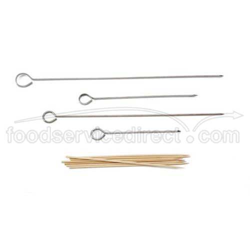 Tablecraft 6 Inch Round Bamboo Skewer, 100 Count -- 240 Per Case