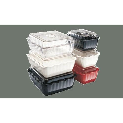 Winco Medium Deli Crock, 10 x 7 x 3 inch