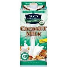 So Delicious Organic Unsweetened Coconut Milk Beverage, 32 Fluid Ounce -- 12 Per Case