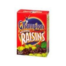 Commodity 1.5 Ounce Select Seedless Raisin, 6 Count -- 24 Per Case