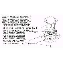 Nemco 8 Section Wedger Kit Only.