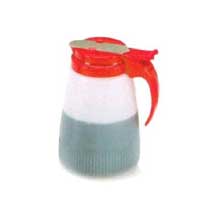 Traex Dripcut Polyethylene Jar With Top, 32 Ounce -- 6 Per Case