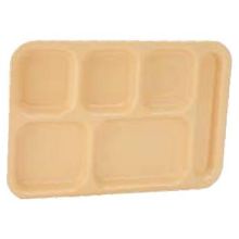 Traex Right Hand Bright Green Abs School Compartment Tray, 14 1/2 X 10 Inch -- 24 Per Case