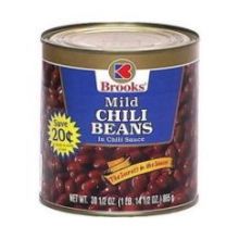 Brooks Mild Chili Beans, 30.5 Ounce -- 12 Per Case