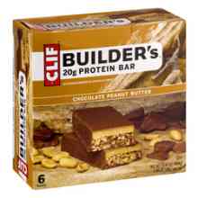 Clif Builders Snack Bar Display Wing -- 192 Per Case