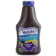 Welch's Reduced Sugar Concord Grape Jelly, 17.1 Ounce -- 12 Per Case