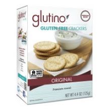 Glutino Original Crackers, 4.4 Ounce -- 6 Per Case