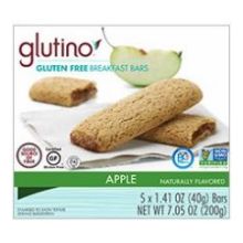 Glutino Apple Breakfast Bar, 7.1 Ounce -- 12 Per Case