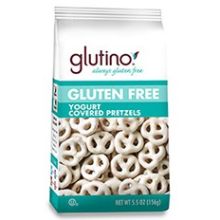 Glutino Yogurt Covered Pretzel, 5.5 Ounce -- 12 Per Case
