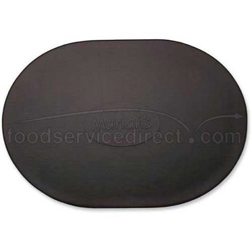 Green Risch Octogan Placemat, 13 x 17 inch -- 25 per case.