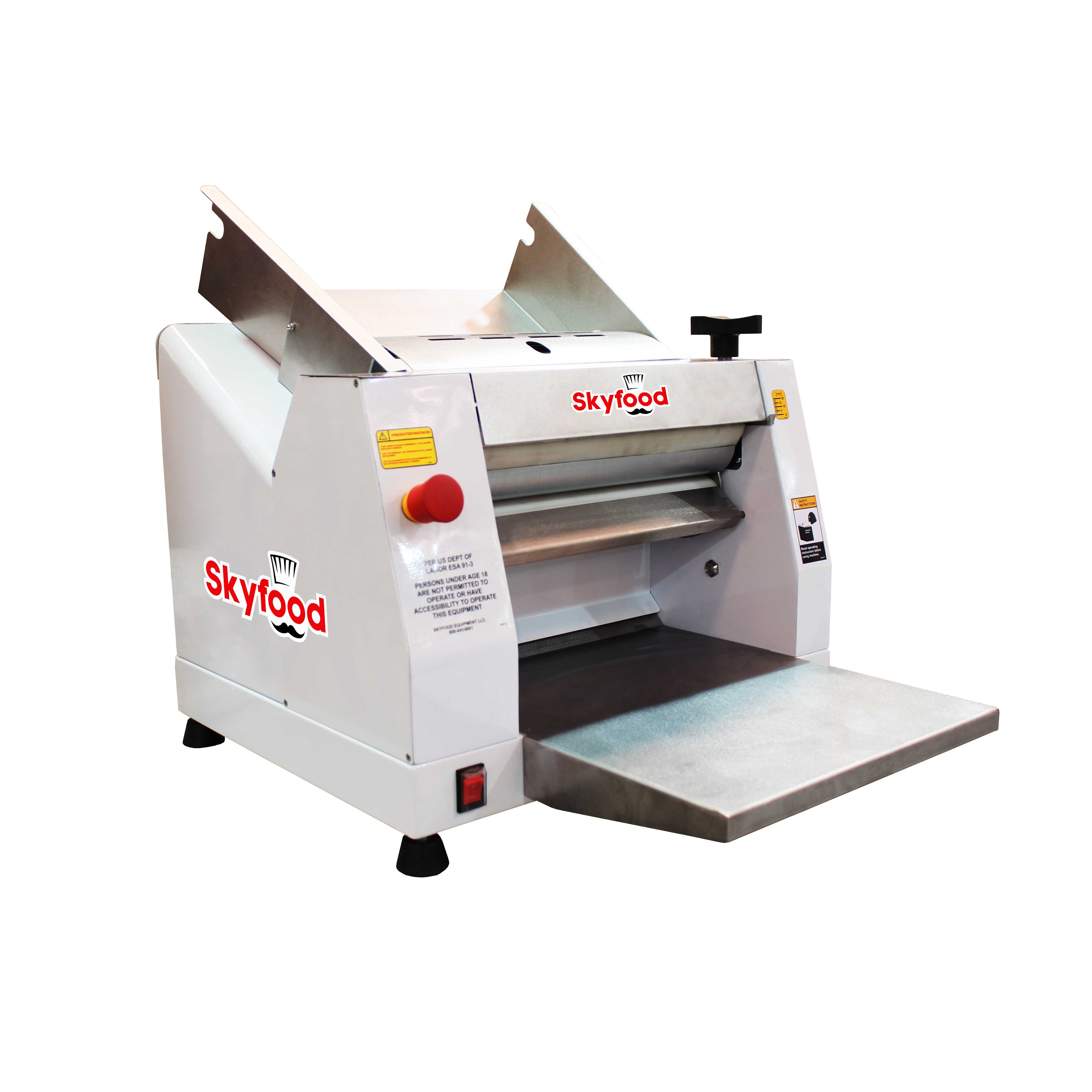 Skyfood Table Top Dough Roller And Sheeter, 15 Pound Capacity